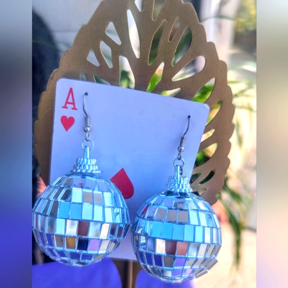 Disco Ball earrings